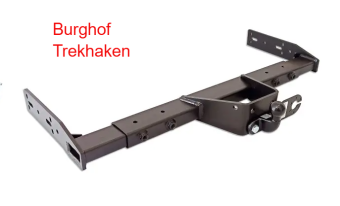 Trekhaak variabel instelbaar voor Half-integraal en alkoof camper kogeldruk 150 kilo trekgewicht max 2300 kilo