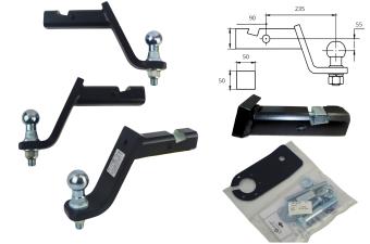 Trekhaak kogel usa adapter 50x50 Auto-hak