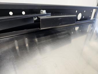 ZZ U-profiel voor verstevigen van de verlengstukken stukken incl bouten en moeren