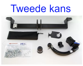 Trekhaak Toyota Prius Plus Hybride vanaf 3-2019 speciaal voor fietsendrager verticaal afneembaar (Tweede kans)