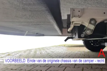 Trekhaak Elnagh Prince 530 L Camper Fiat Ducato trekhaak + frame + kabelset en bevestigingsmateriaal