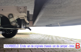 Trekhaak Carado A464 Camper trekhaak + frame + kabelset en bevestigingsmateriaal