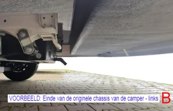 Trekhaak Elnagh Prince 530 L Camper Fiat Ducato trekhaak + frame + kabelset en bevestigingsmateriaal